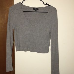 Ribbed long sleeve